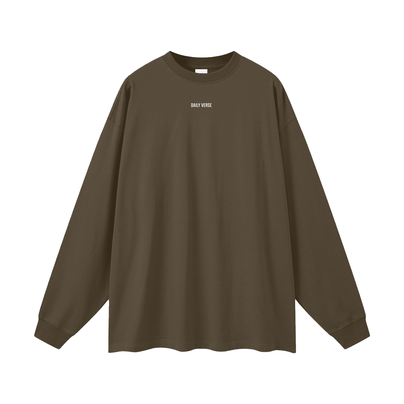 Daily Verse Oversized Long Sleeve T-Shirt