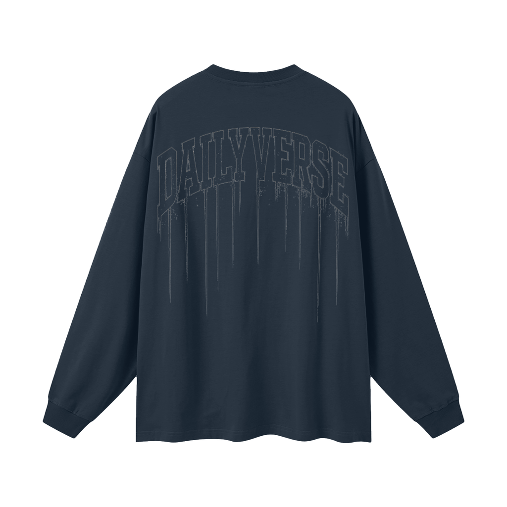 Daily Verse Oversized Long Sleeve T-Shirt