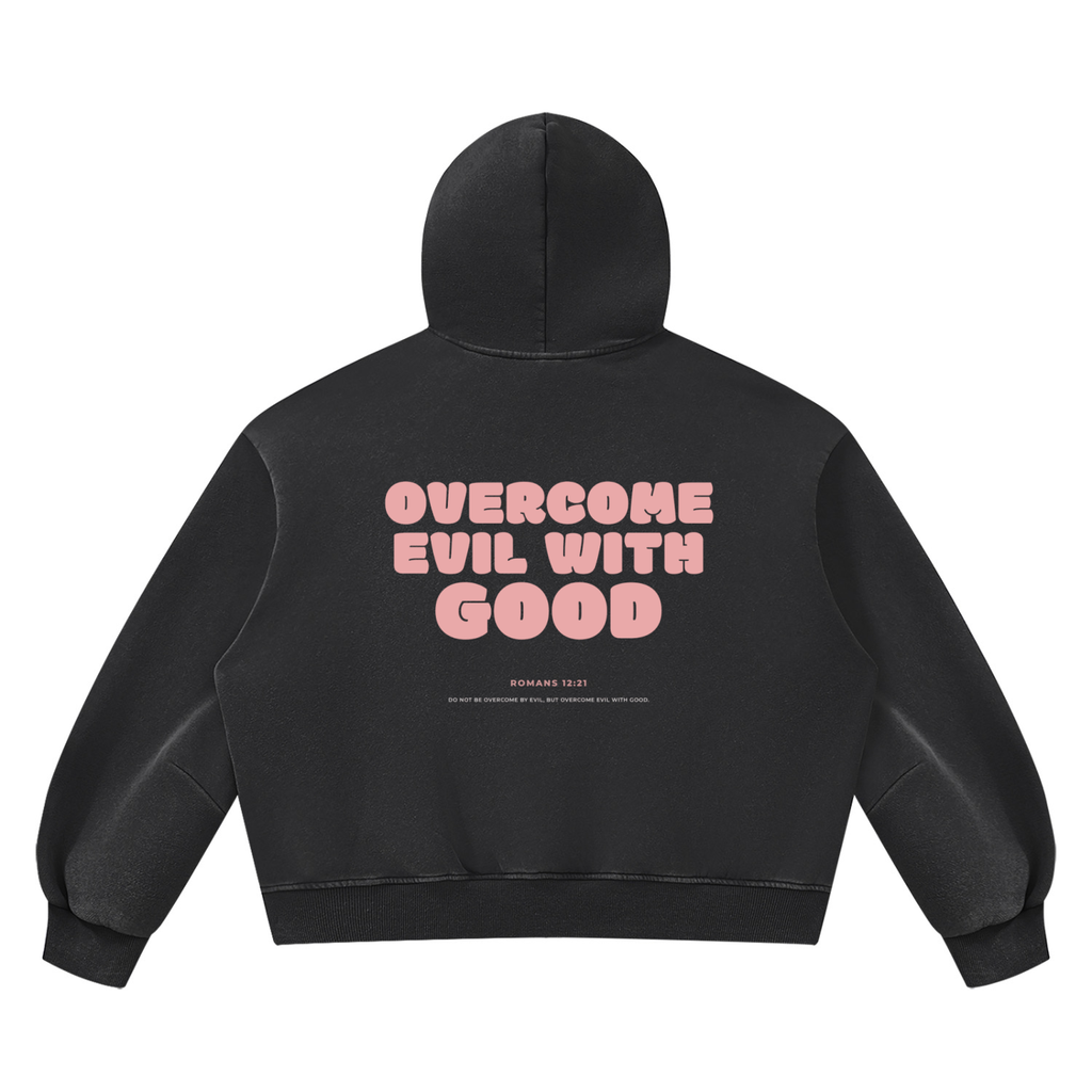 Premium Comfort Hoodie - Romans 12:21