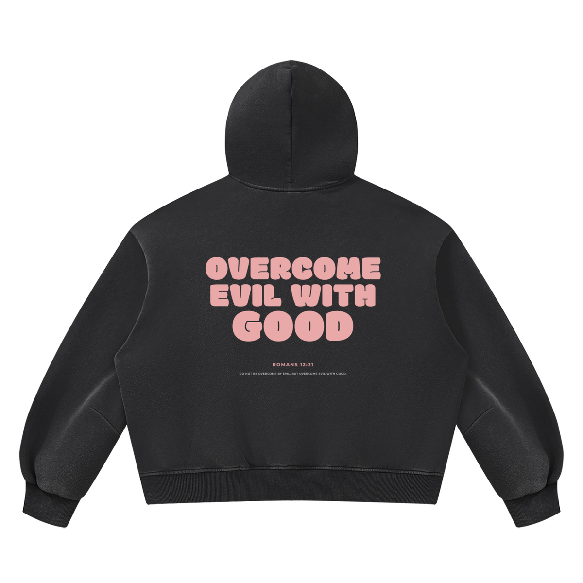 Premium Comfort Hoodie - Romans 12:21