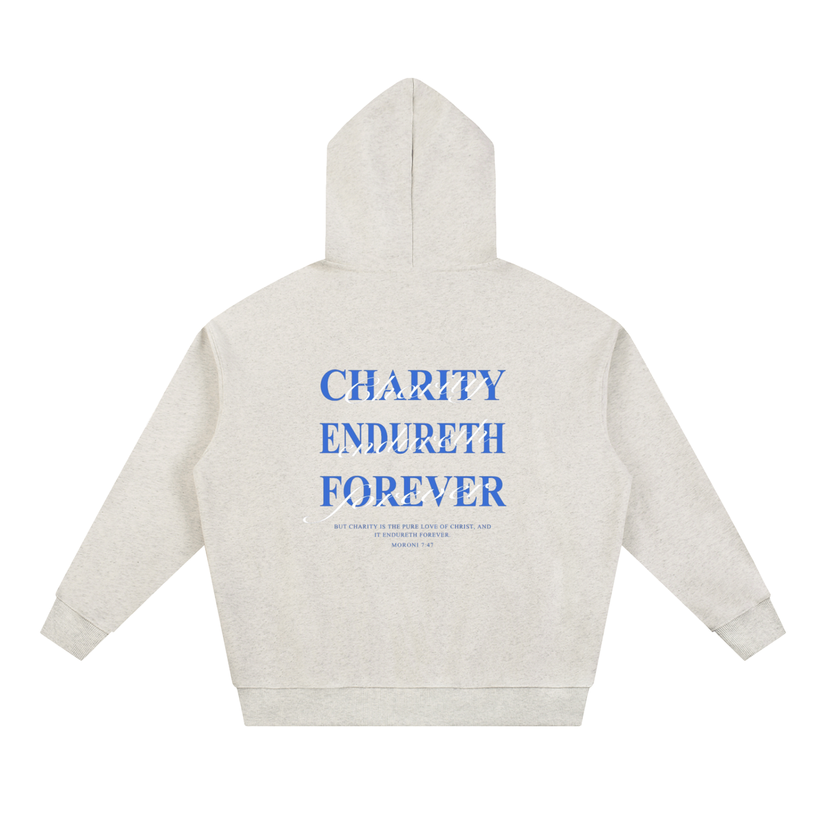 Heavyweight Hoodie - Moroni 7:47