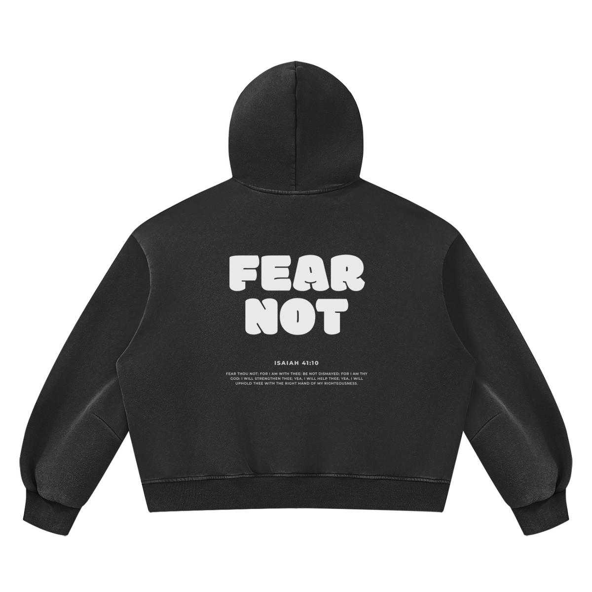 Premium Comfort Hoodie - Isaiah 41:10