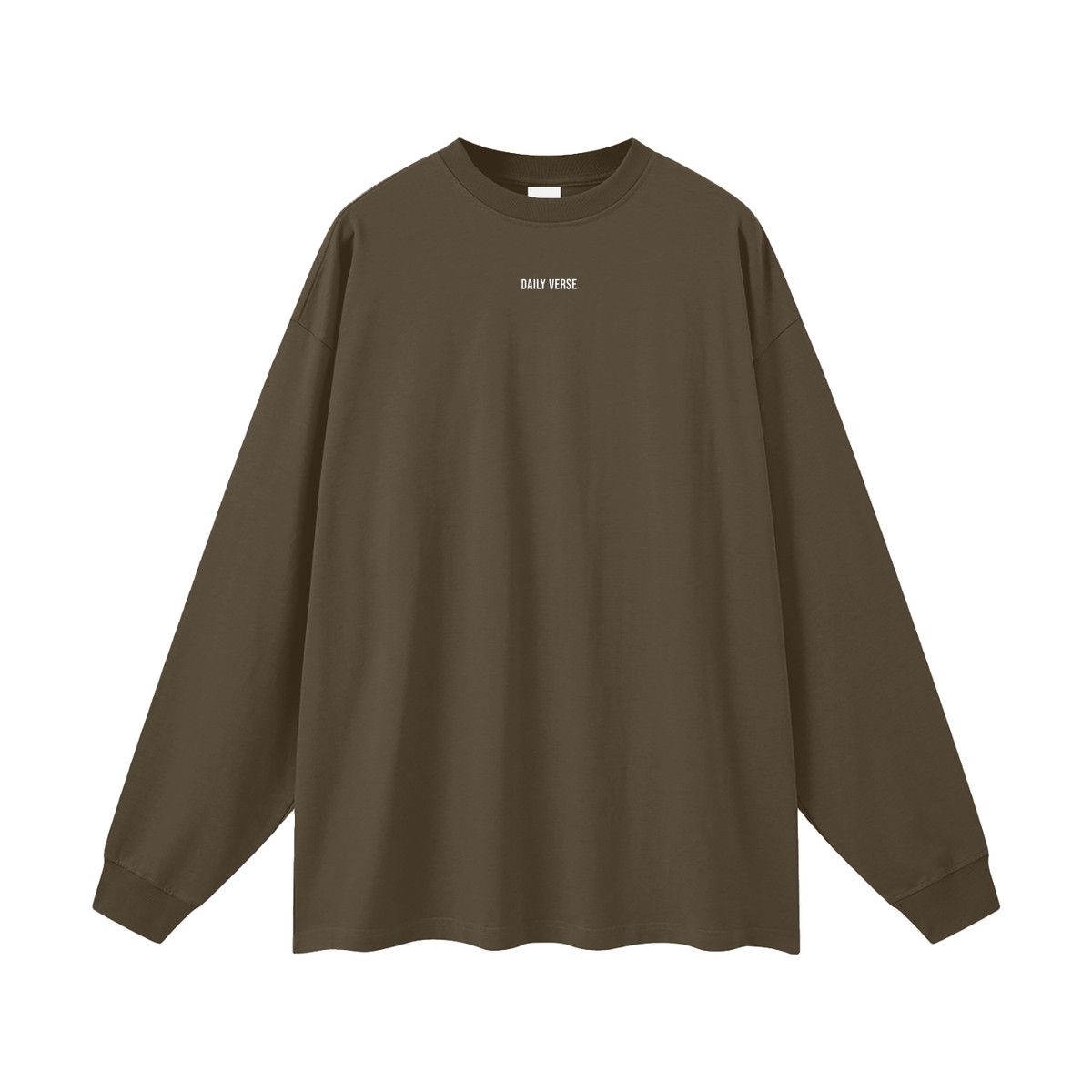 Daily Verse Oversized Long Sleeve T-Shirt