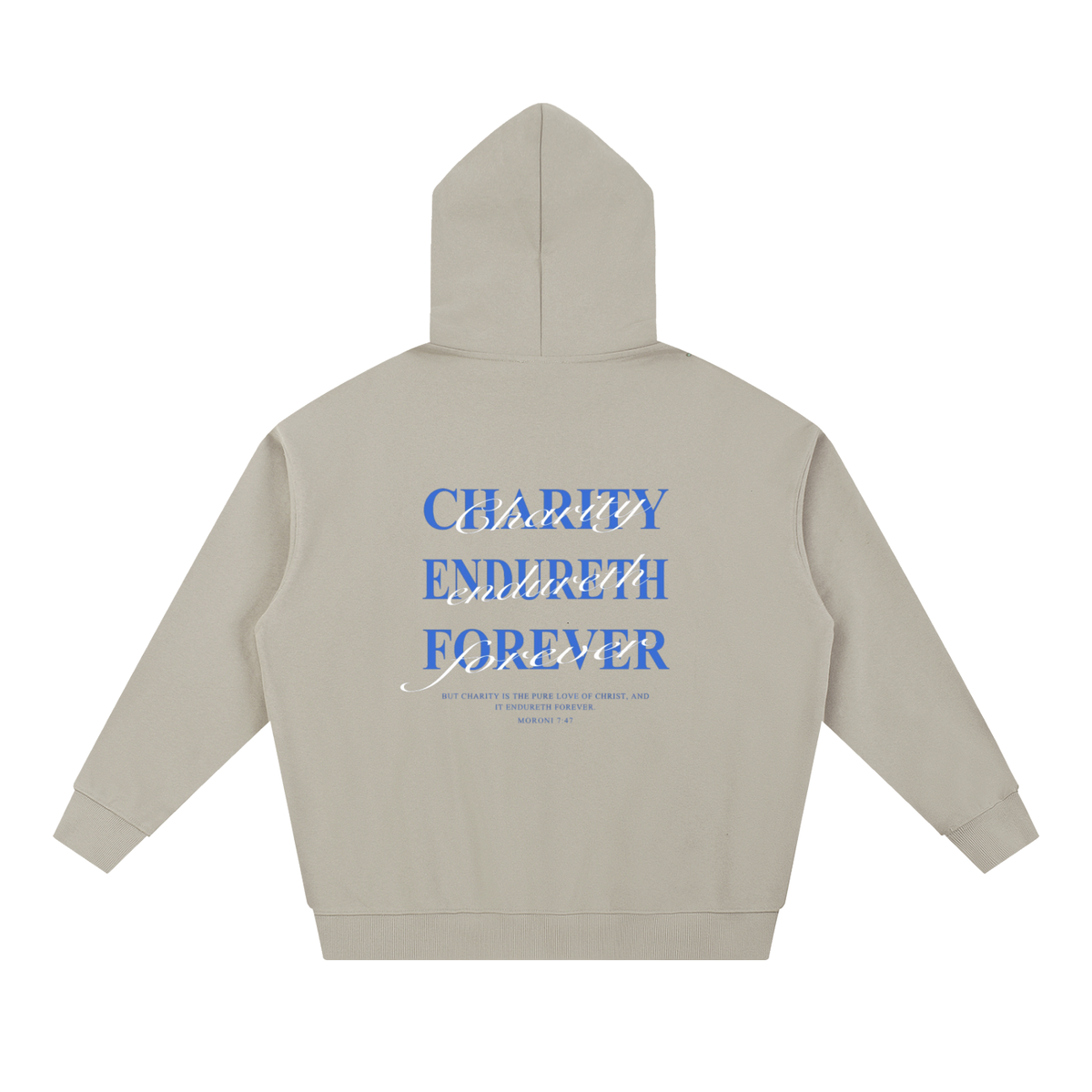 Heavyweight Hoodie - Moroni 7:47