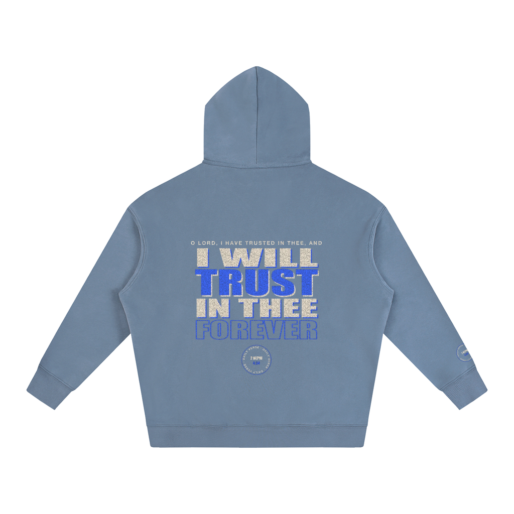 Oversize Fleeced Hoodie - 2 Nephi 4:34