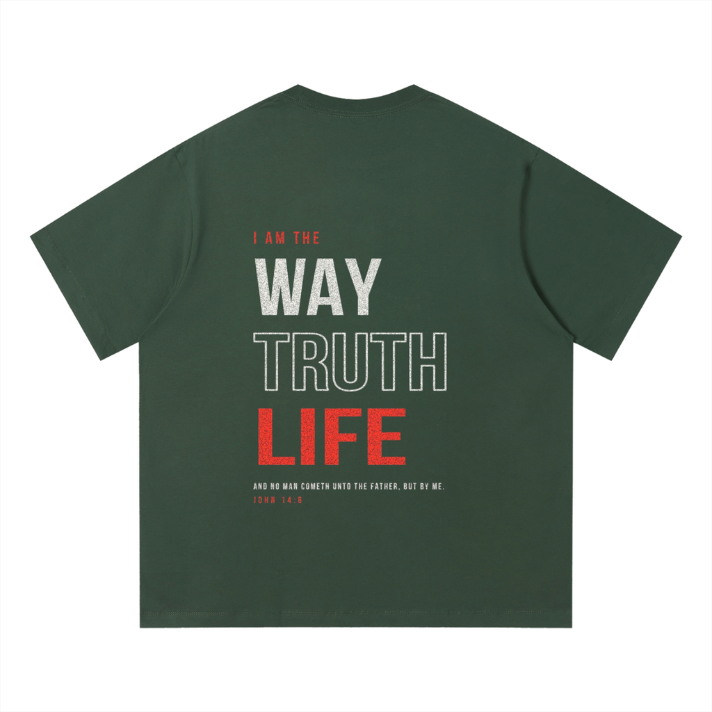 Unisex Quick-Dry Relaxed Fit T-Shirt - John 14:6