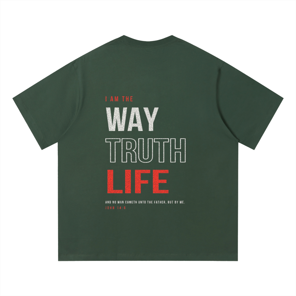 Unisex Quick-Dry Relaxed Fit T-Shirt - John 14:6