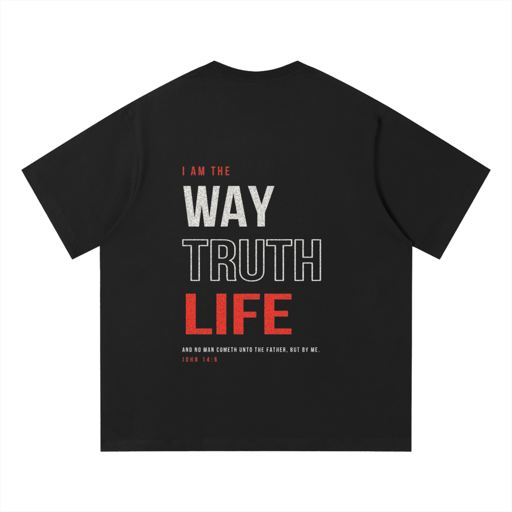 Unisex Quick-Dry Relaxed Fit T-Shirt - John 14:6