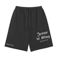 Essential Snow Washed Raw Hem Shorts