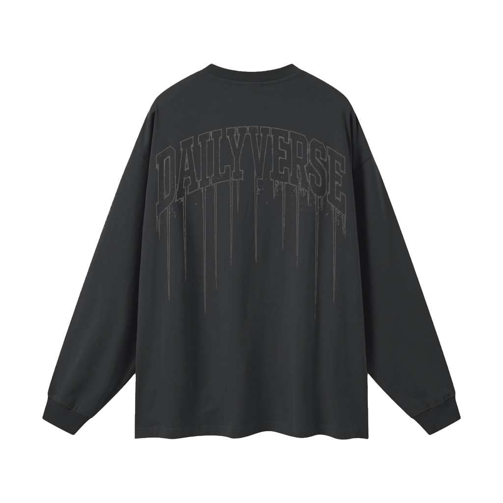 Daily Verse Oversized Long Sleeve T-Shirt
