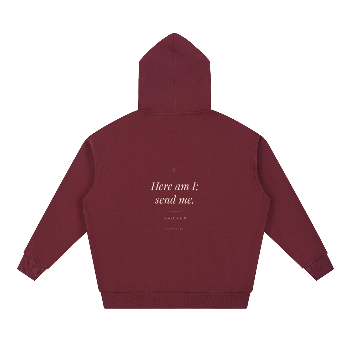 Heavyweight Hoodie - Isaiah 6:8