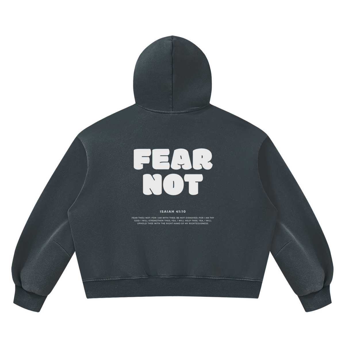 Premium Comfort Hoodie - Isaiah 41:10