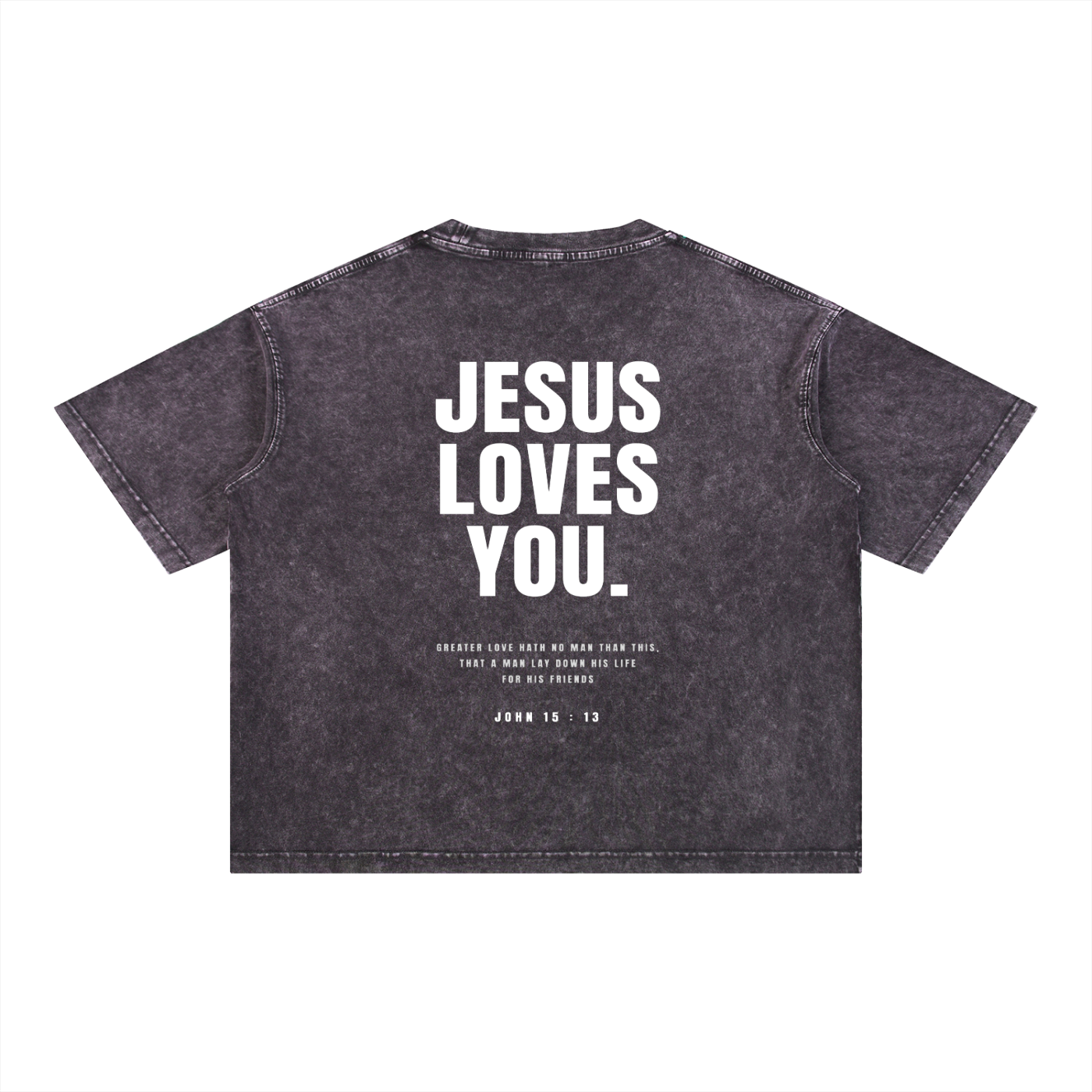 Essential Mineral Wash Boxy Cotton T-Shirt