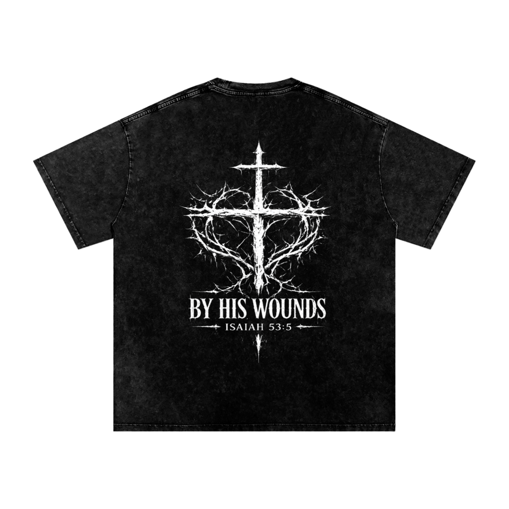 Isaiah 53:5 Oversized Cotton T-Shirt