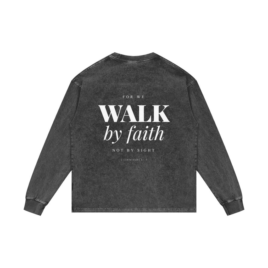 Essential Acid Wash Oversize Sweater