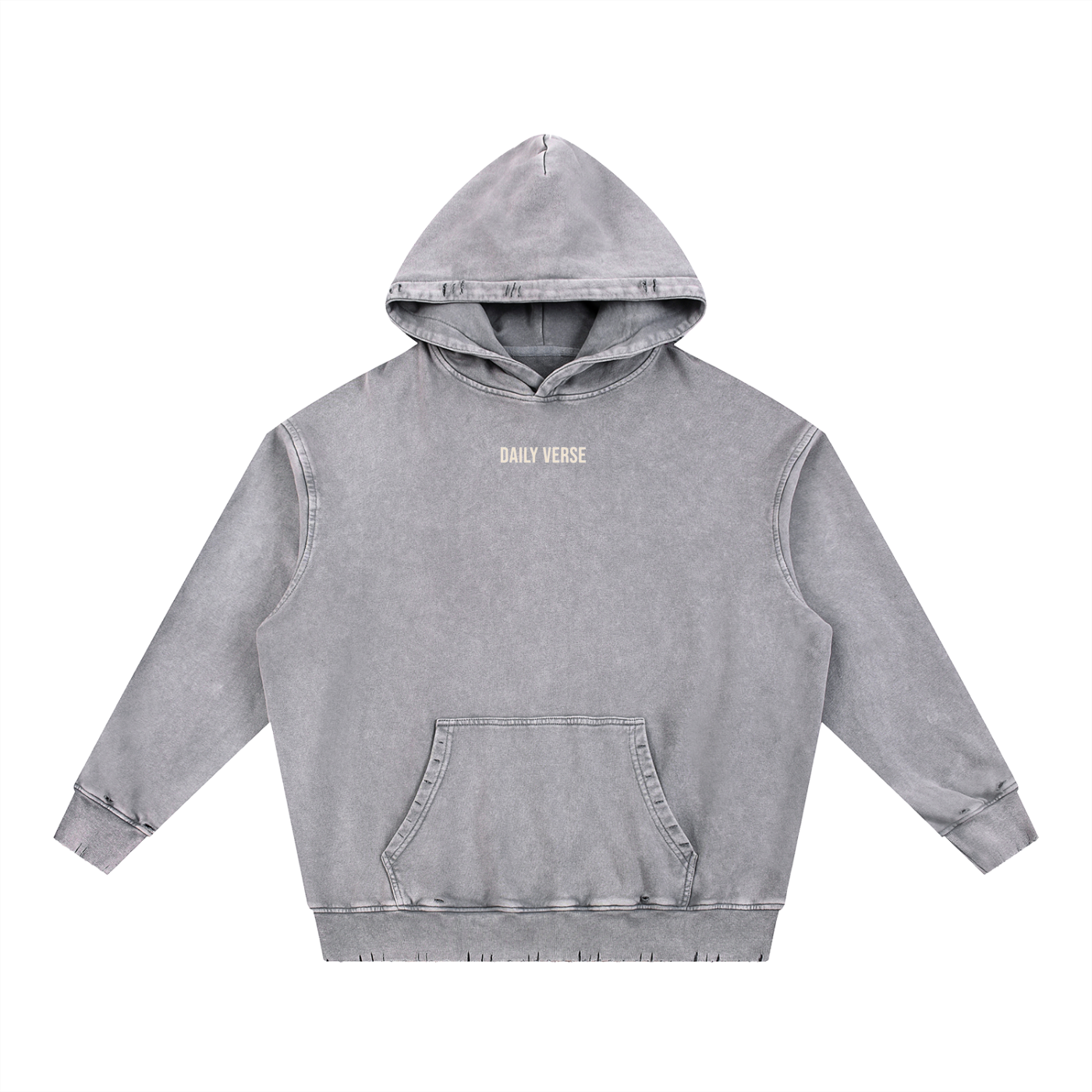 Alma 30:44 Raw Edge Hoodie