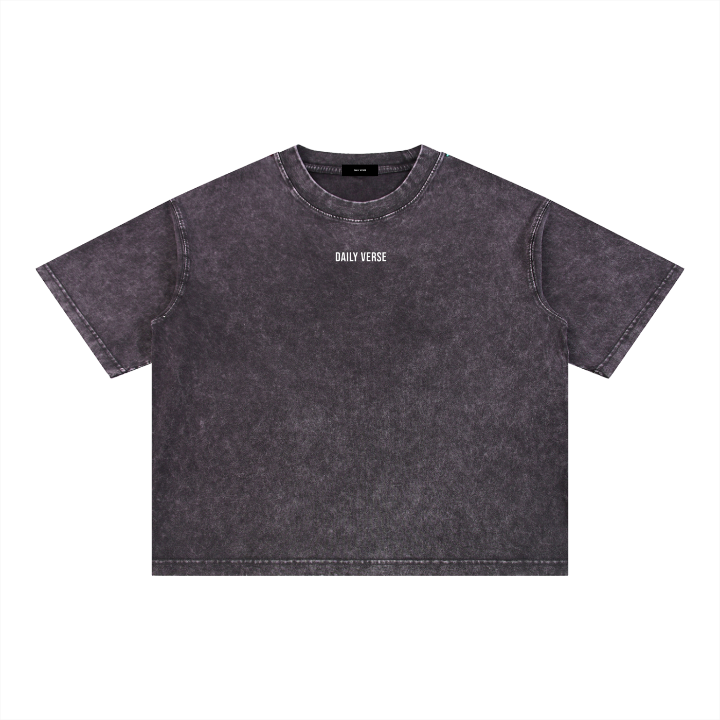 Essential Mineral Wash Boxy Cotton T-Shirt