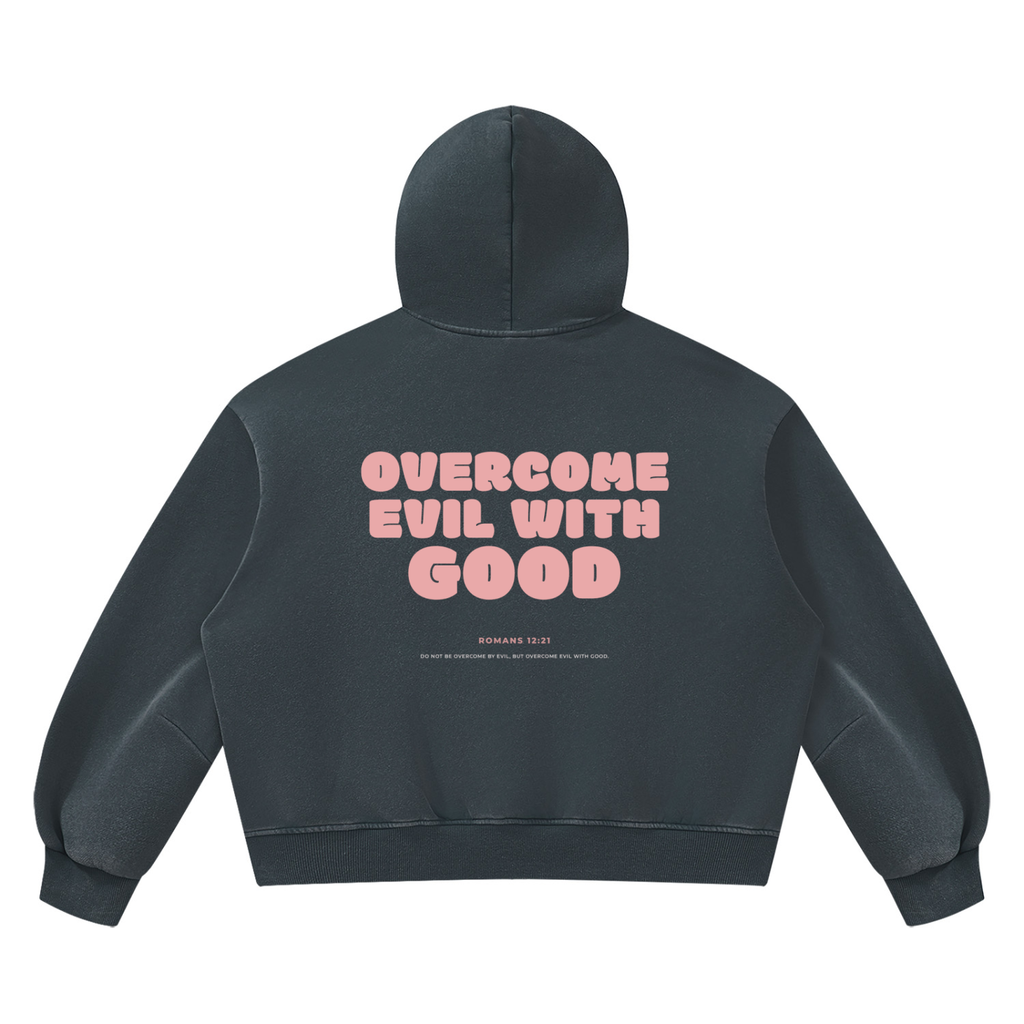 Premium Comfort Hoodie - Romans 12:21