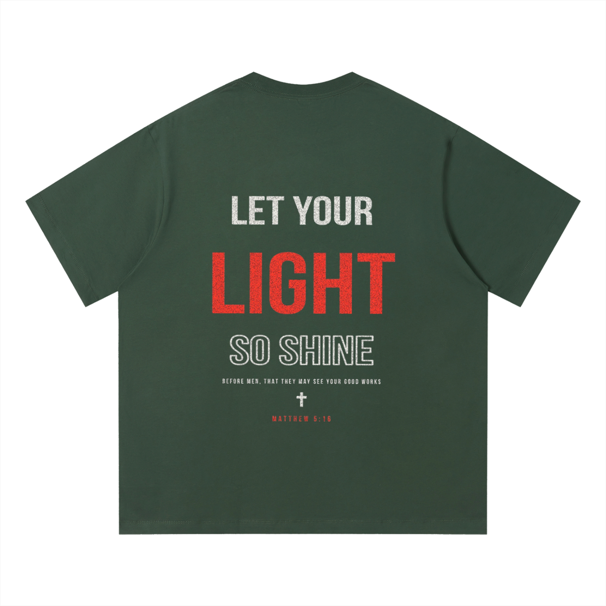Unisex Quick-Dry Relaxed Fit T-Shirt - Matthew 5:16