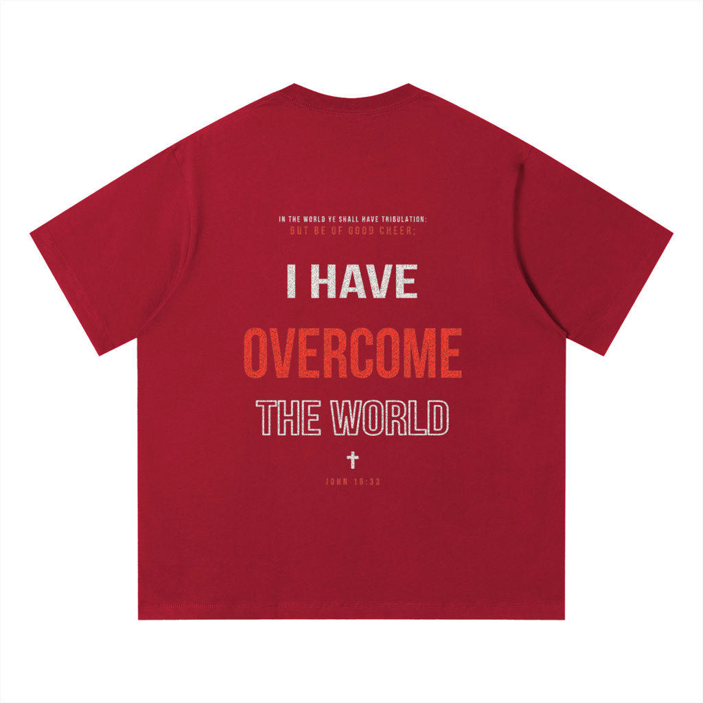 Unisex Quick-Dry Relaxed Fit T-Shirt - John 16:33