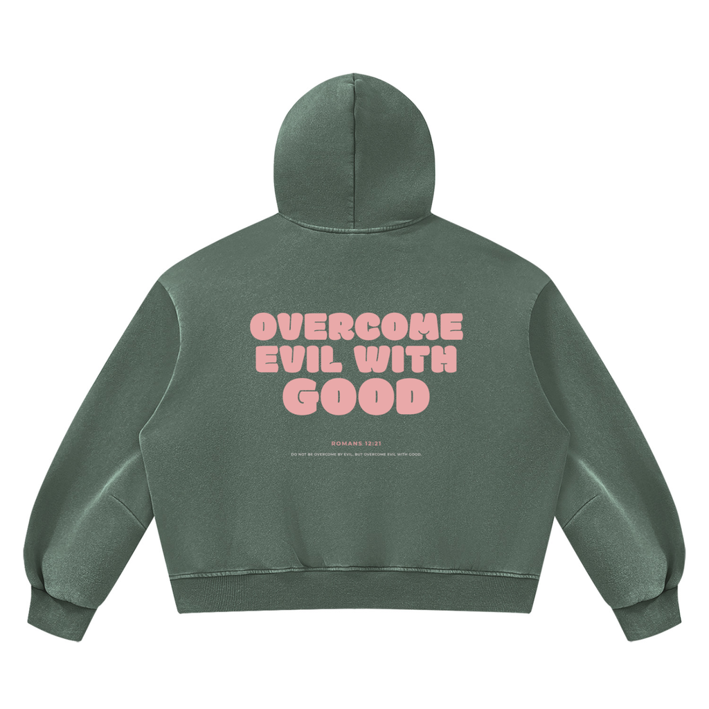 Premium Comfort Hoodie - Romans 12:21
