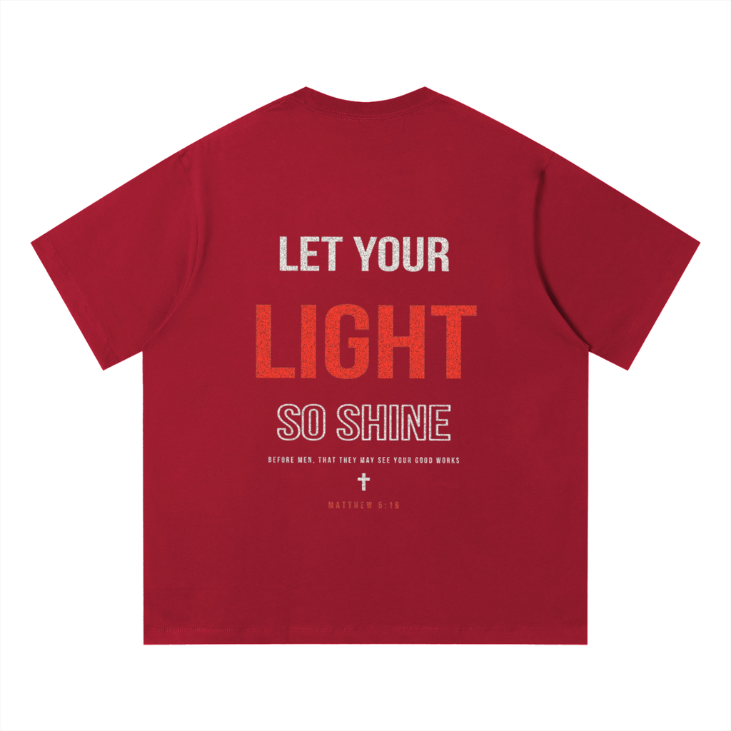 Unisex Quick-Dry Relaxed Fit T-Shirt - Matthew 5:16