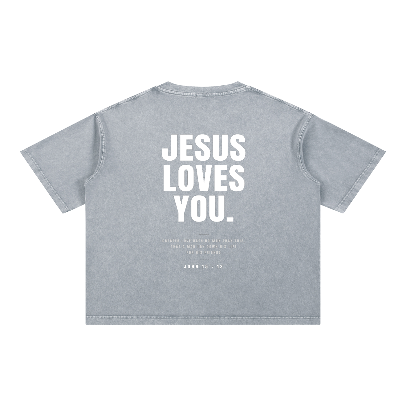 Essential Mineral Wash Boxy Cotton T-Shirt