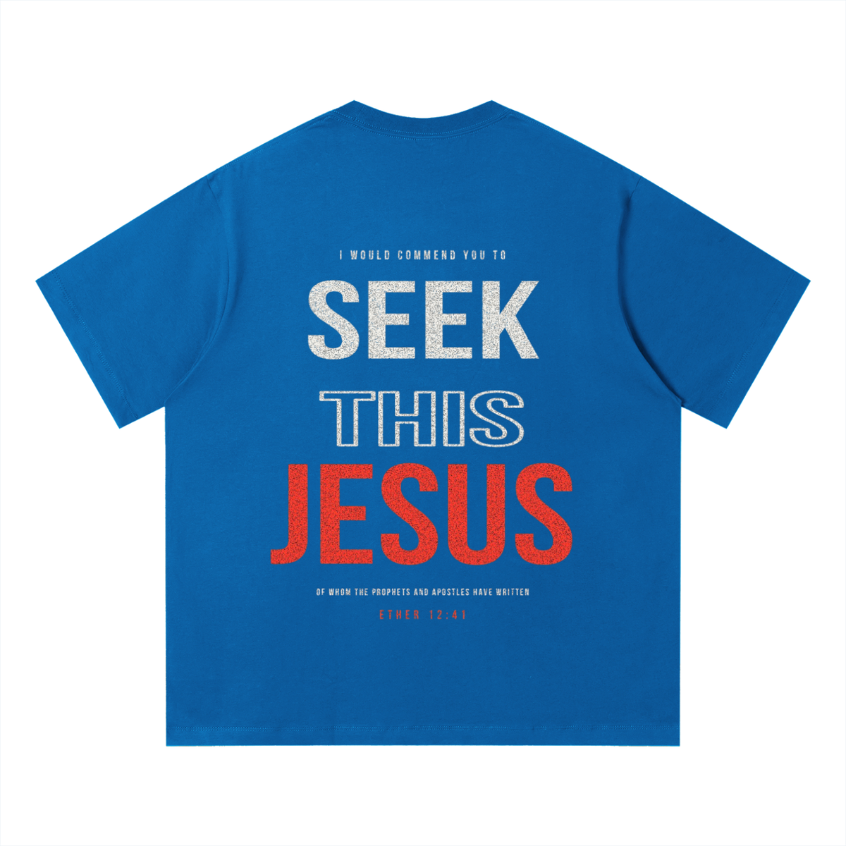 Unisex Quick-Dry Relaxed Fit T-Shirt - Ether 12:41