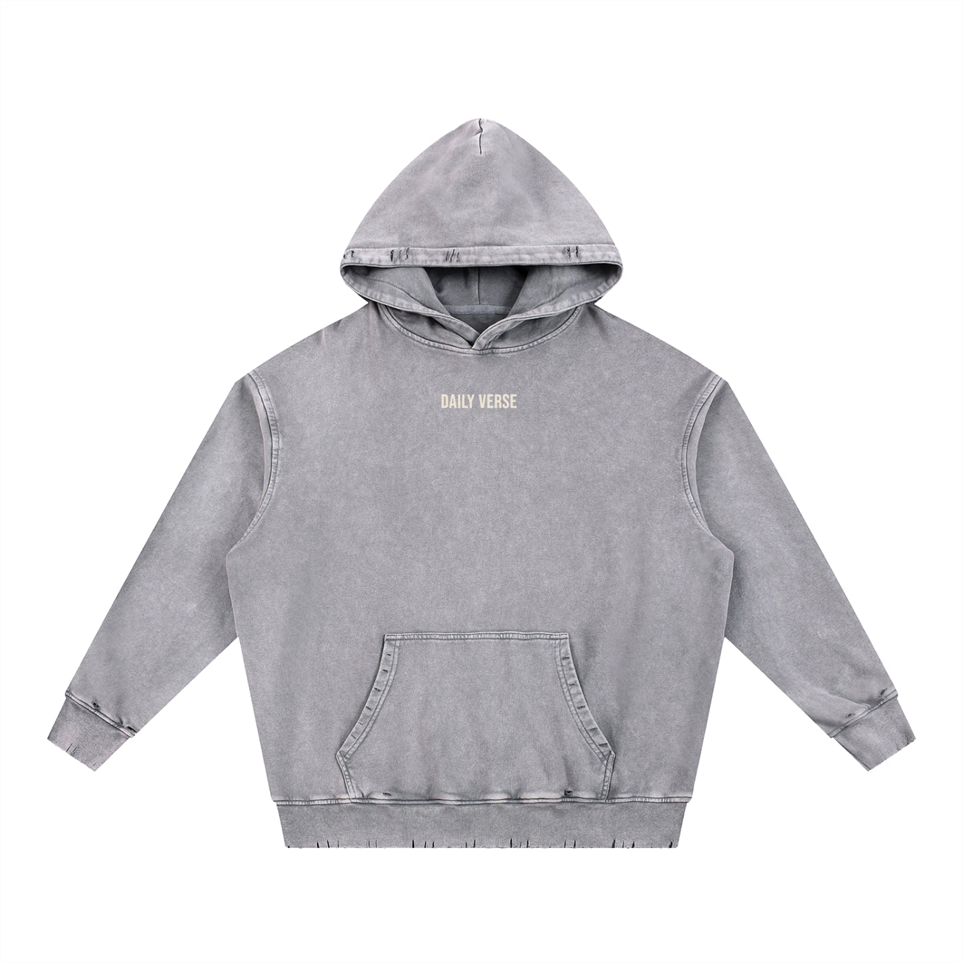 Alma 30:44 Raw Edge Hoodie