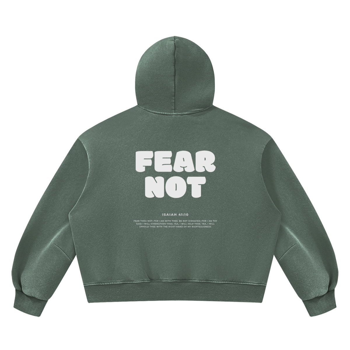 Premium Comfort Hoodie - Isaiah 41:10
