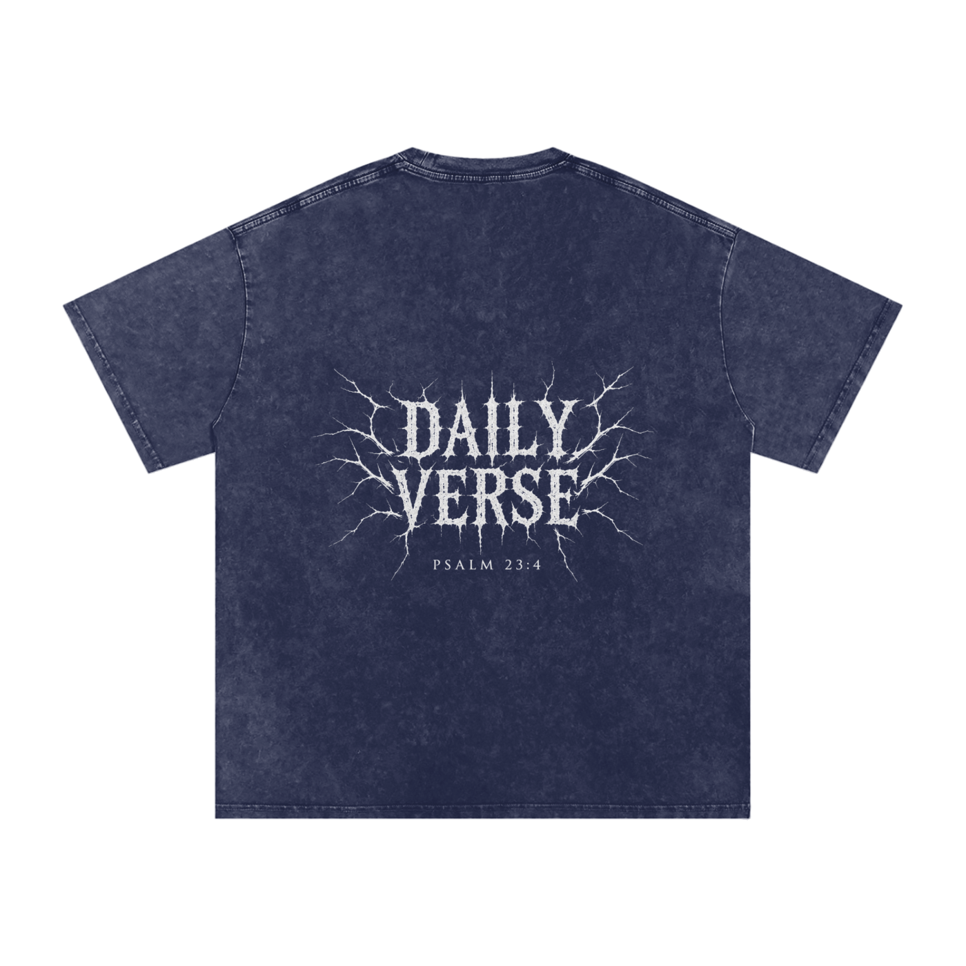 Psalm 23:4 Oversized Cotton T-Shirt