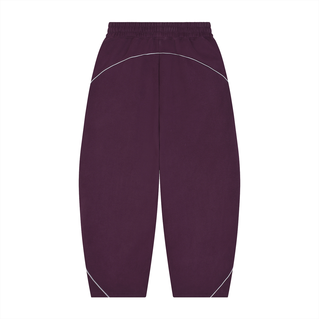 Unisex Fleece Barrel Leg Sweatpants