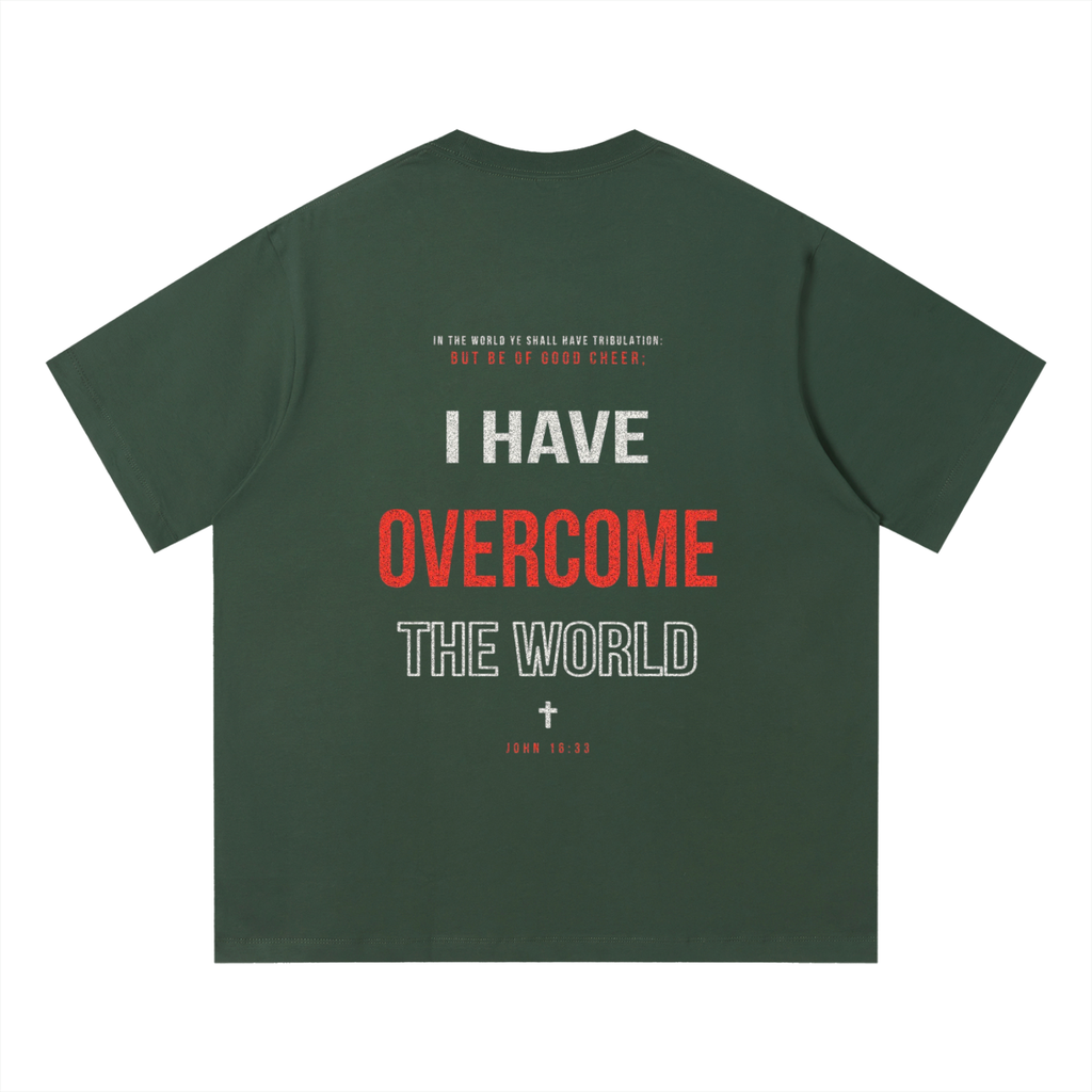Unisex Quick-Dry Relaxed Fit T-Shirt - John 16:33