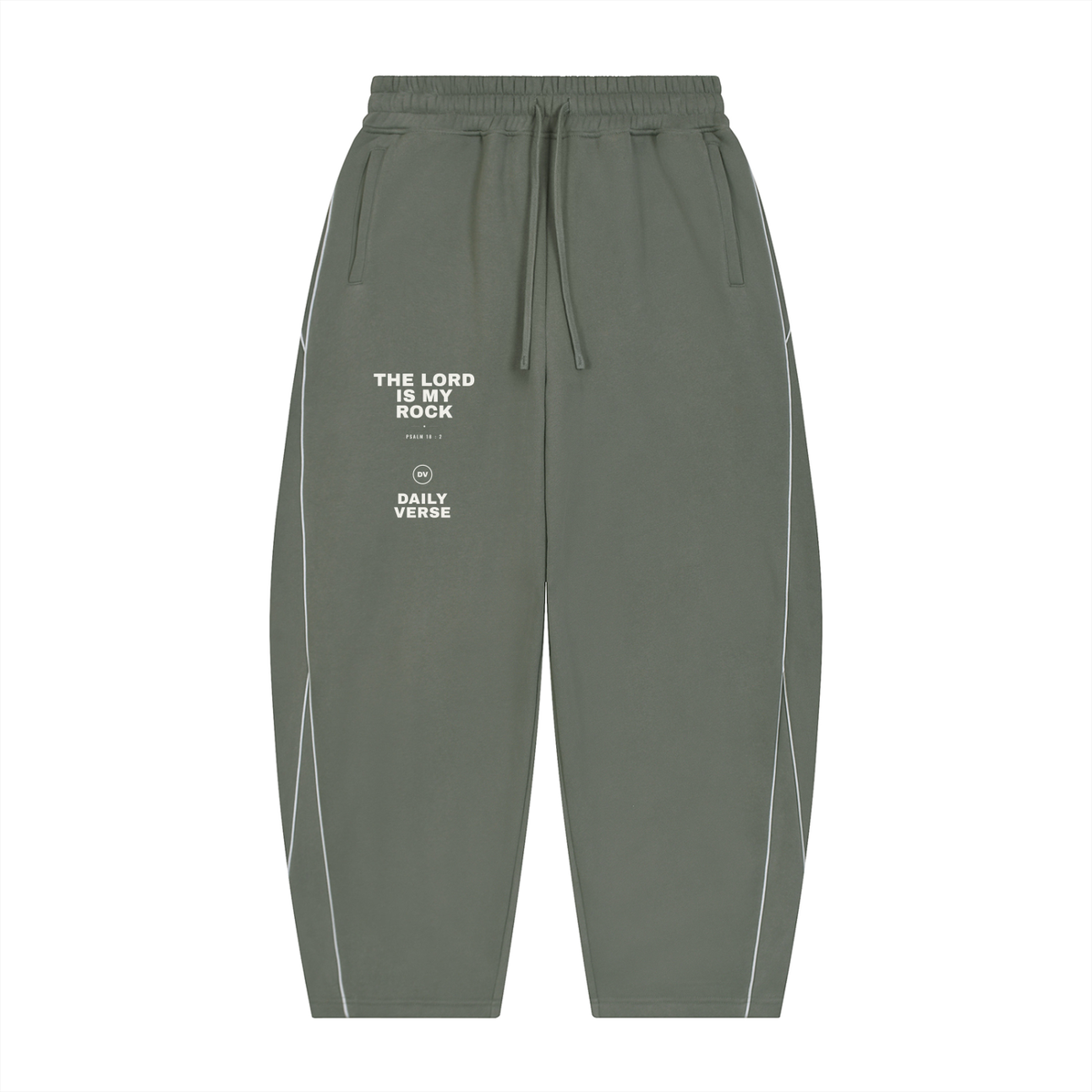 Unisex Fleece Barrel Leg Sweatpants
