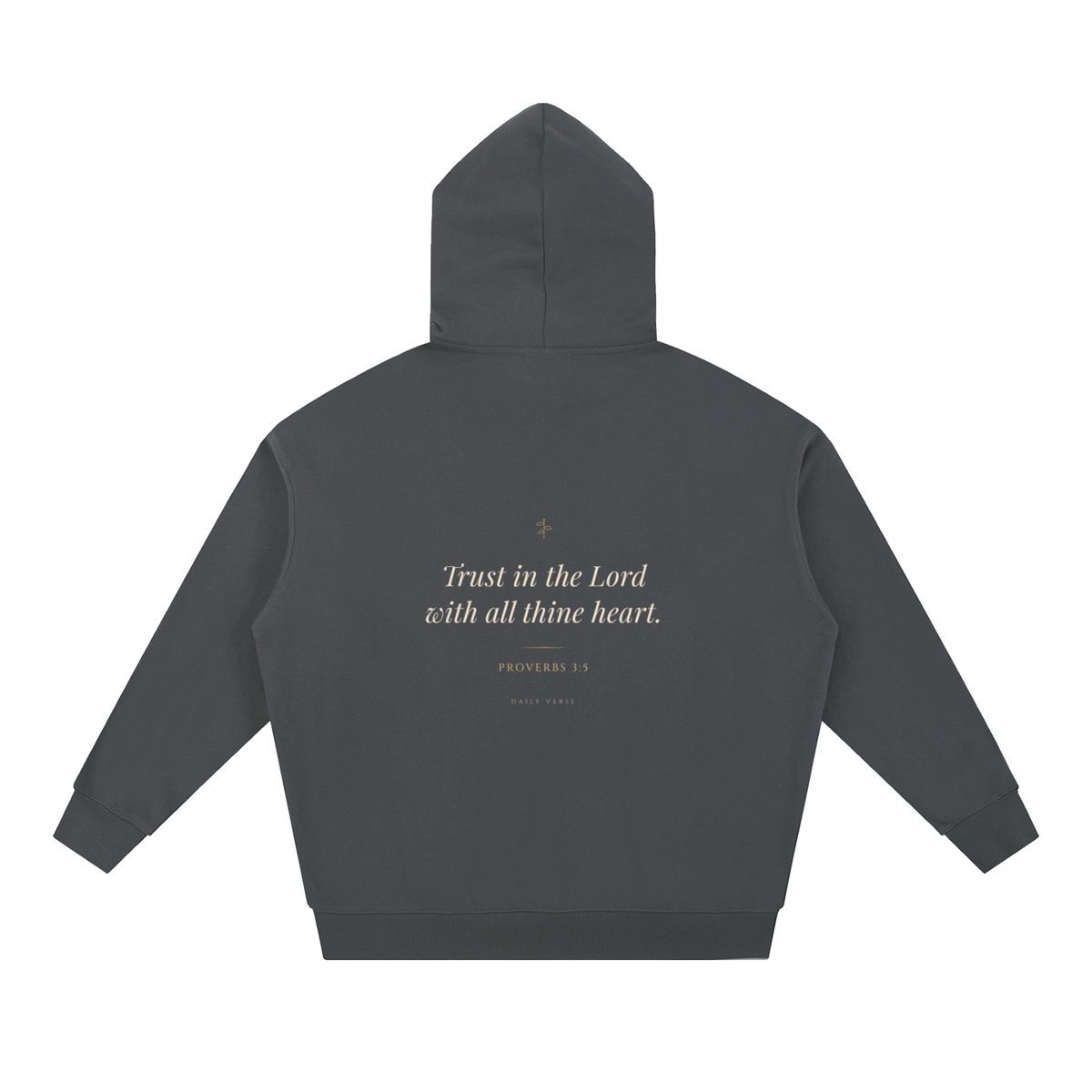 Heavyweight Hoodie - Proverbs 3:5