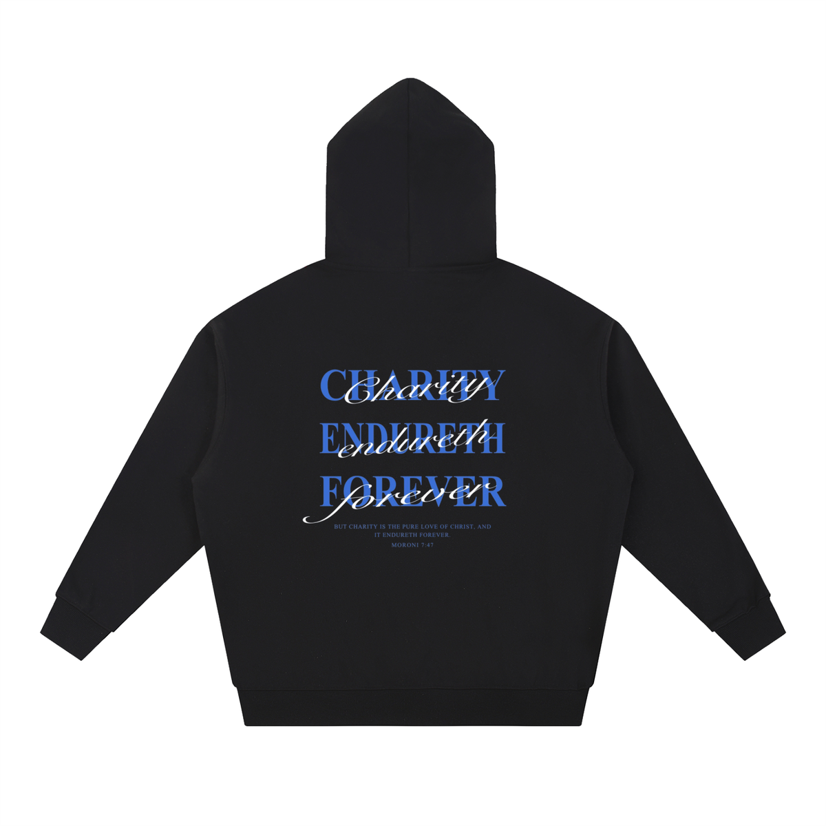 Heavyweight Hoodie - Moroni 7:47
