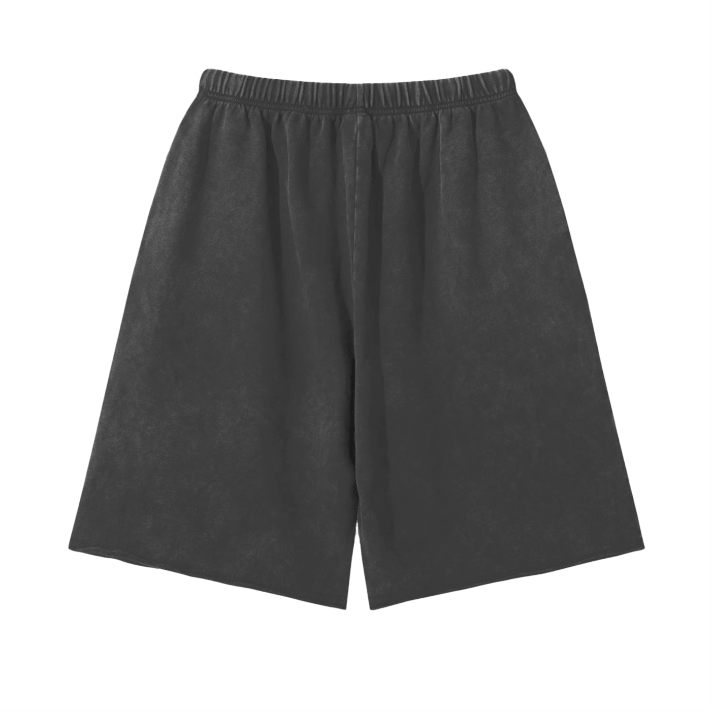 Essential Snow Washed Raw Hem Shorts