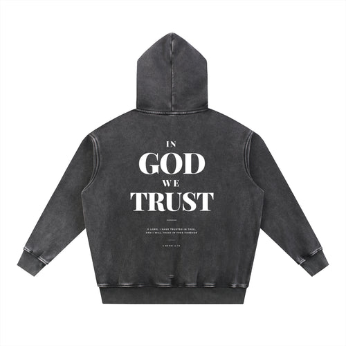 2 Nephi 4:34 Washed Oversized Hoodie