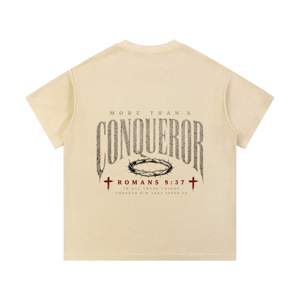 Mineral Wash Waffle Knit T-Shirt