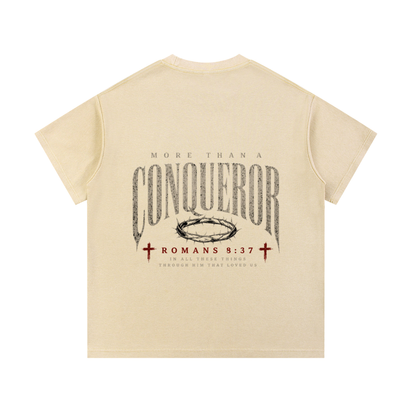Mineral Wash Waffle Knit T-Shirt