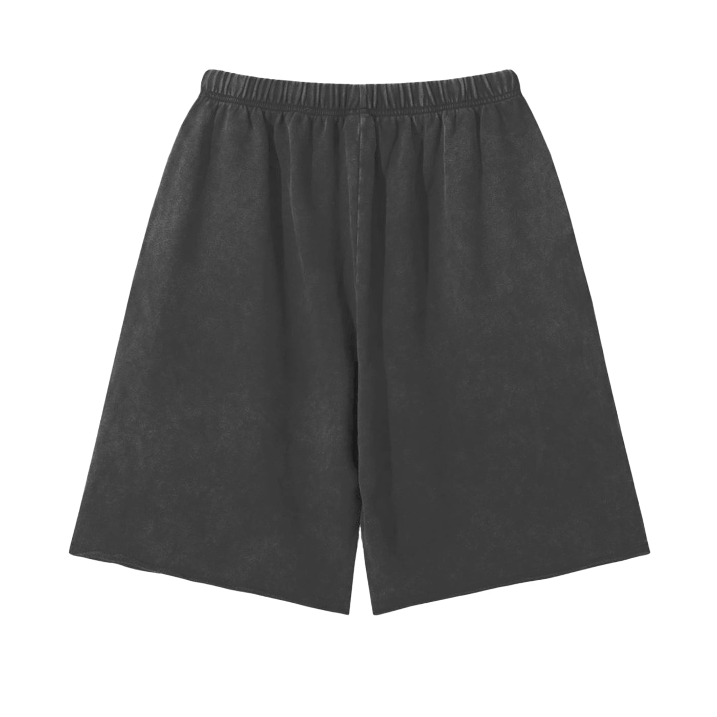 Essential Snow Washed Raw Hem Shorts