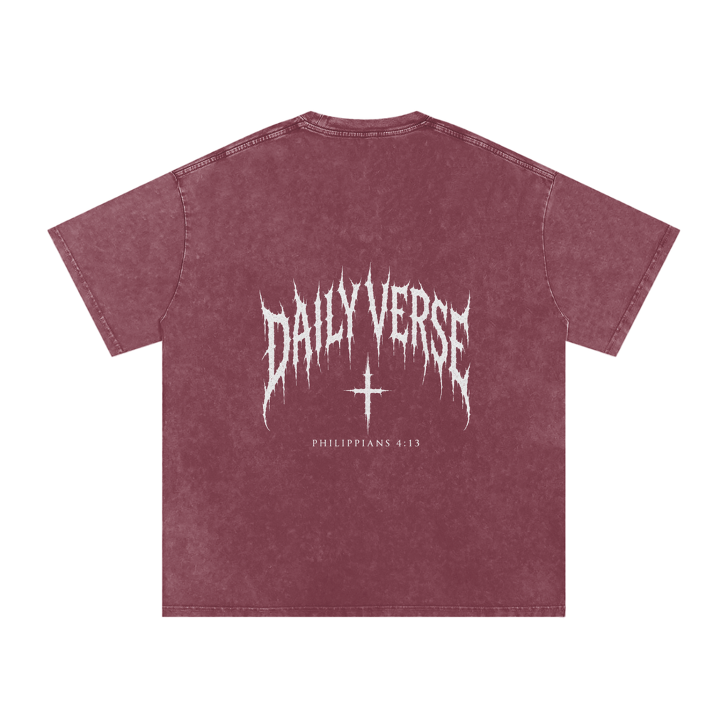 Philippians 4:13 Oversized Cotton T-Shirt