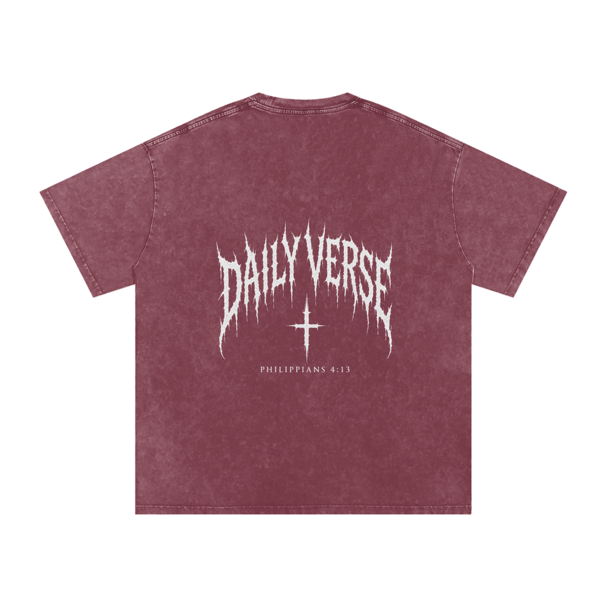 Philippians 4:13 Oversized Cotton T-Shirt