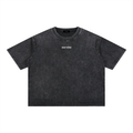 Essential Mineral Wash Boxy Cotton T-Shirt