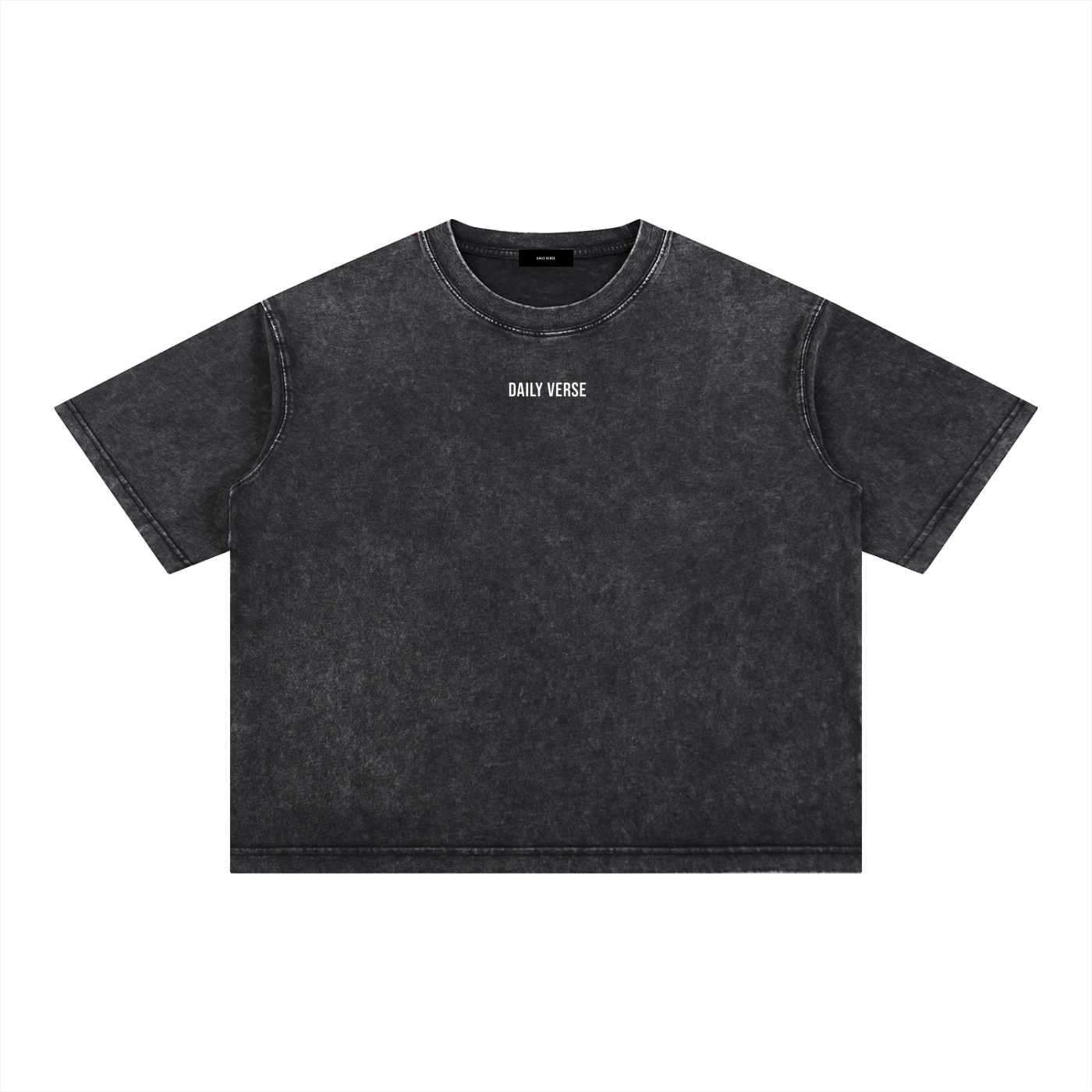 Essential Mineral Wash Boxy Cotton T-Shirt