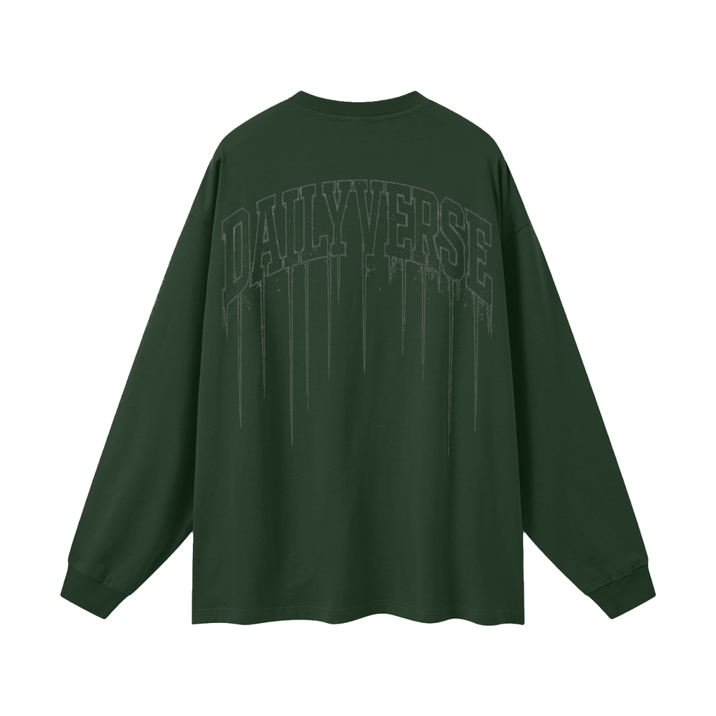 Daily Verse Oversized Long Sleeve T-Shirt
