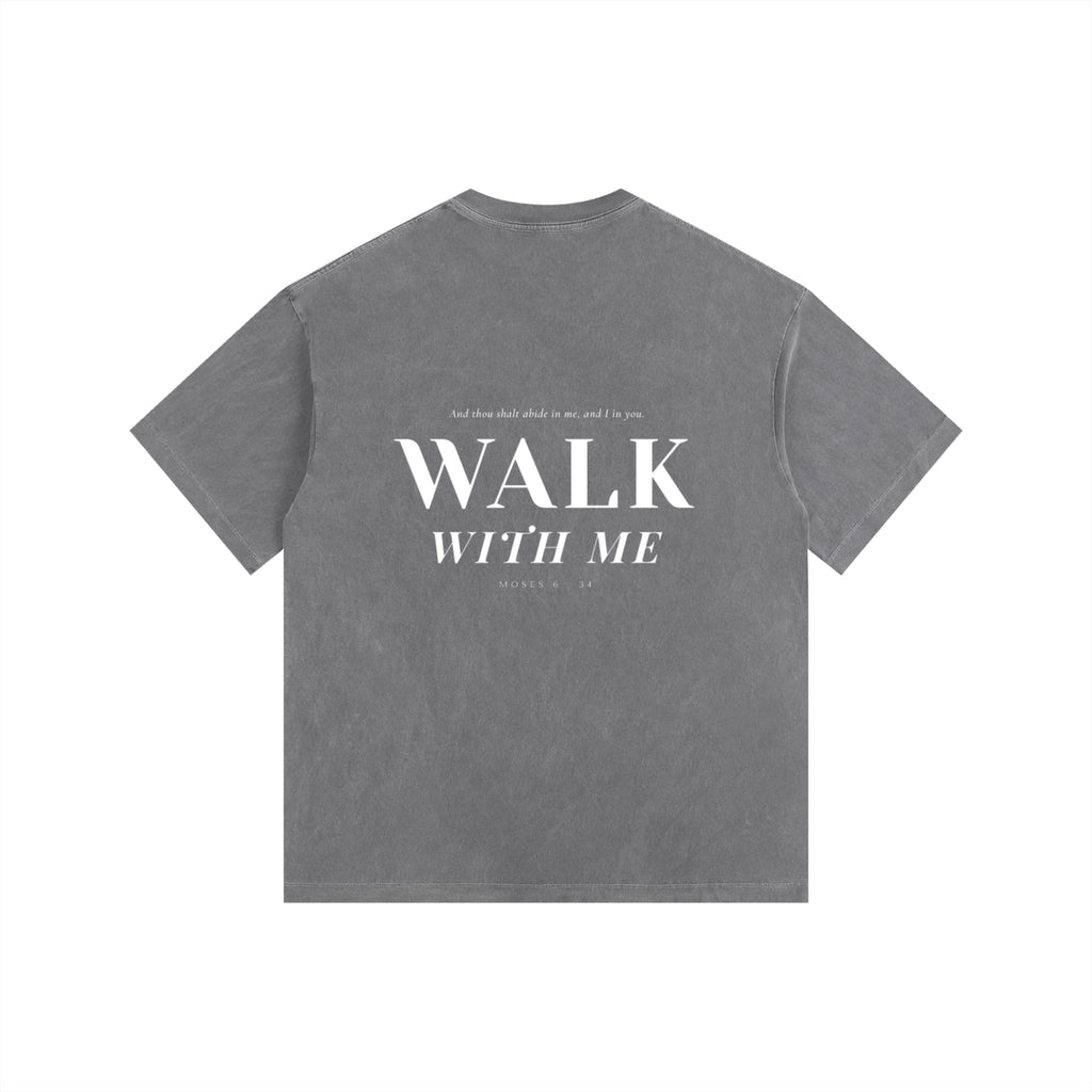 Essential Vintage Washed Oversized Cotton T-Shirt