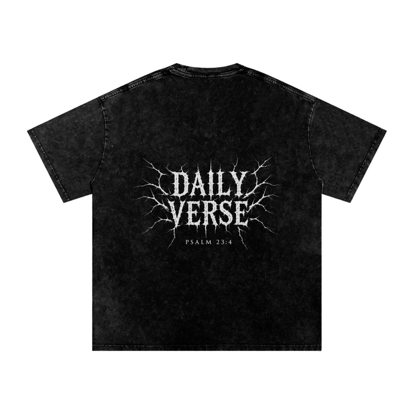 Psalm 23:4 Oversized Cotton T-Shirt