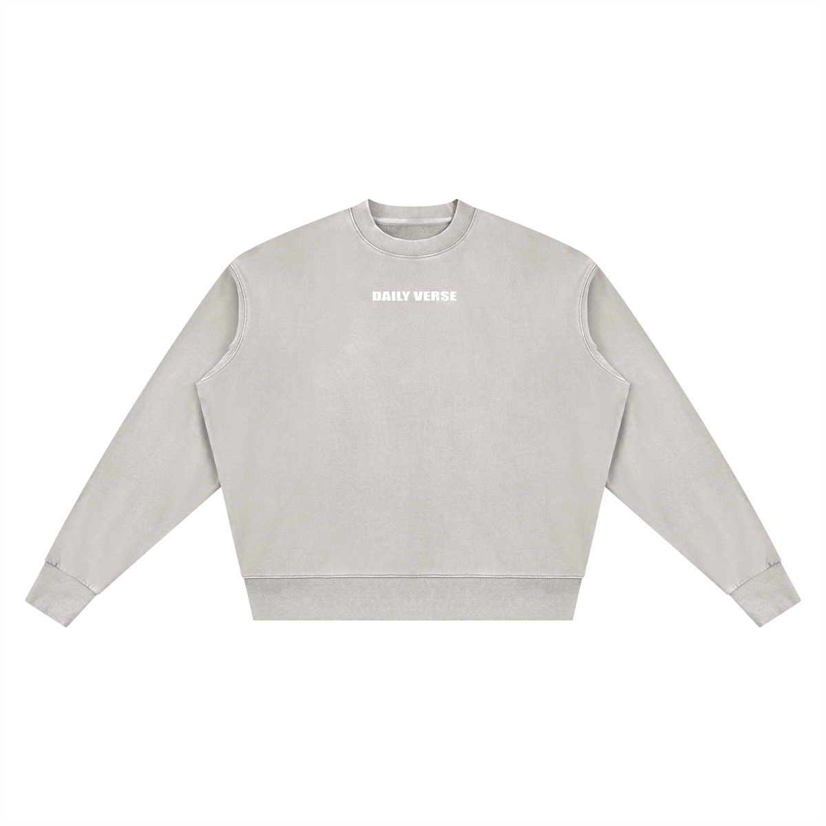 Unisex Vintage Wash Crewneck Sweatshirt - Joshua 1:9