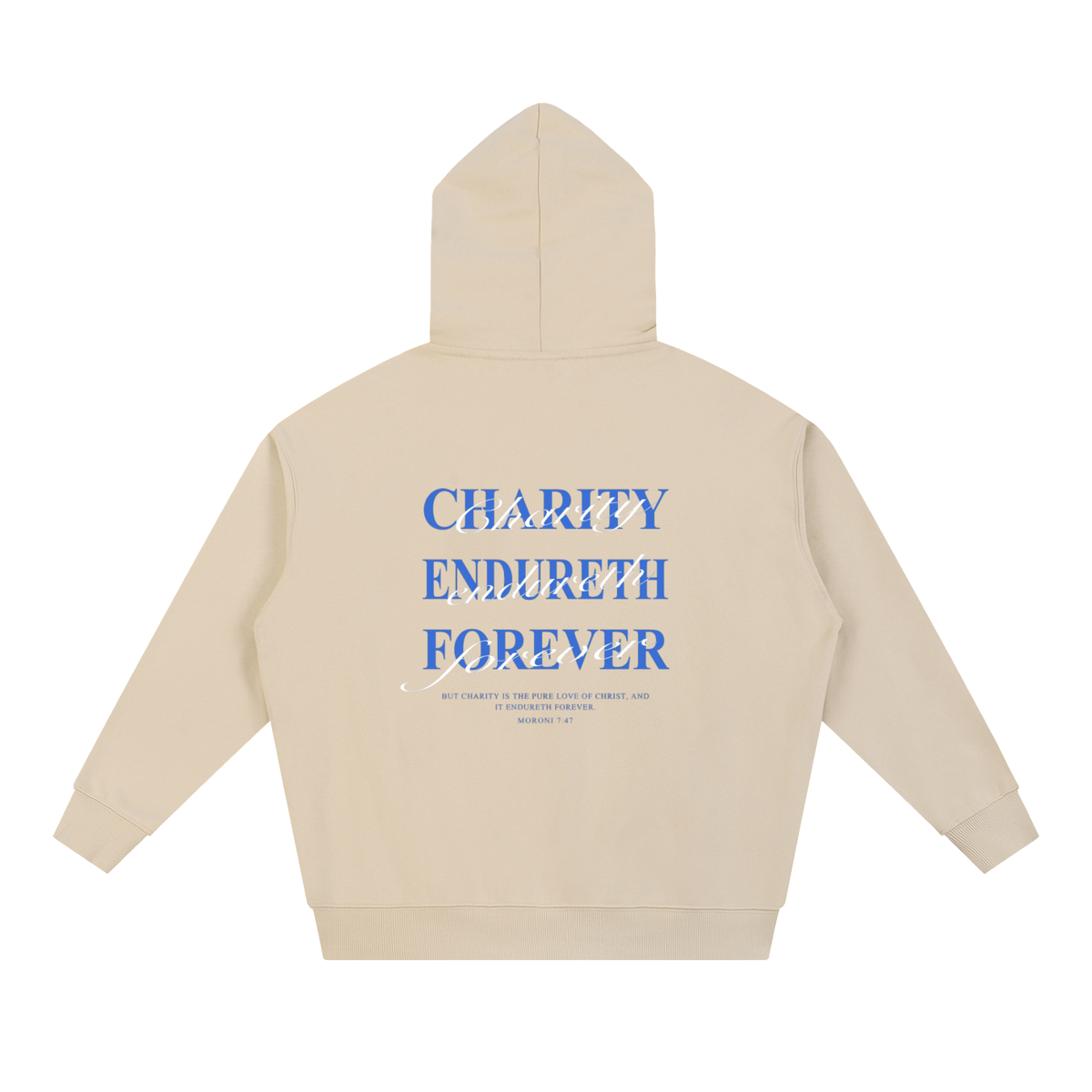 Heavyweight Hoodie - Moroni 7:47